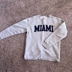 Gray Miami Sweatshirt